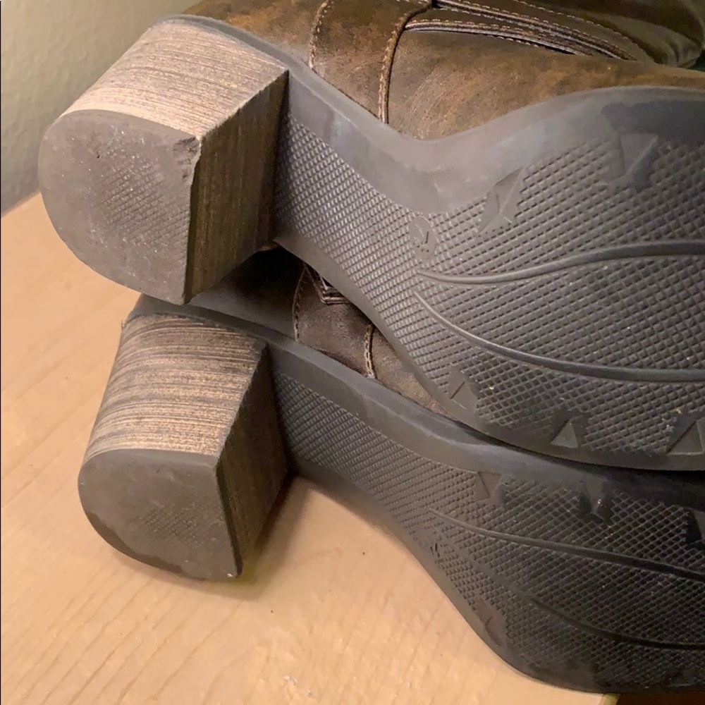 Brown Buckle Boot - Picture 4 of 4
